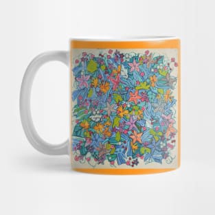 Starfish abstract Mug